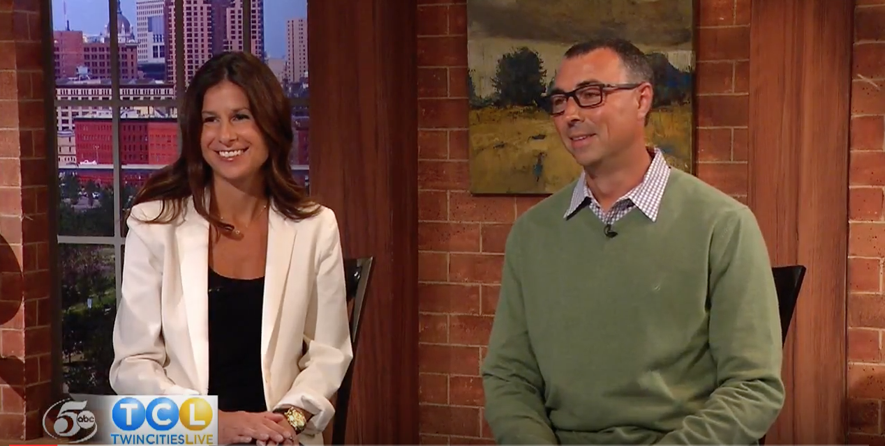 Julie and Daniel Desrochers on Twin Cities Live